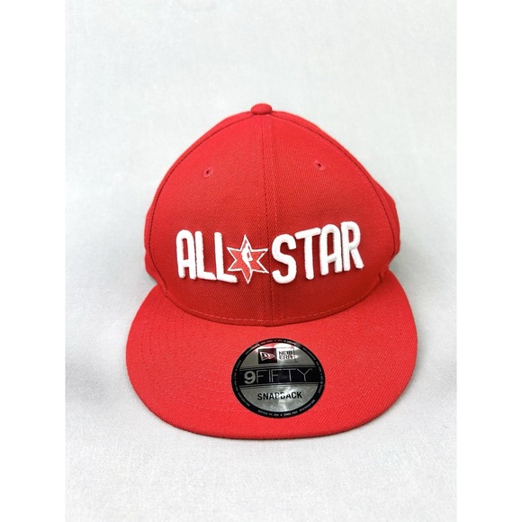 New Era Other - NBA All Star Game New Era SnapBack Cap Adjustable‎ Red Hat